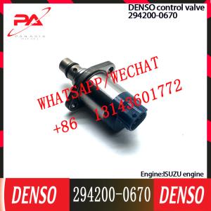DENSO Control Valve 294200-0670 Regulator SCV valve 294200-0670 Applicable to