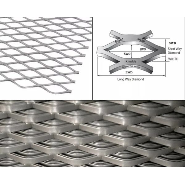 Best Seller Galvanized Expanded Metal Mesh For Filter Manufacturing