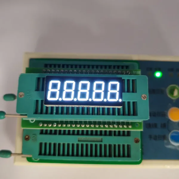 LED Display Ultra White 5 Digit 7 Segment for Digital Indicator