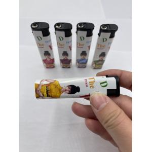 Donyi DY-F028 Plastic Smoking Butane Label Lighter with and Cheapest Model NO.