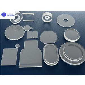 Sapphire Window Crystal Glass Lens Substrate Al2O3 Customized Irregular Shape