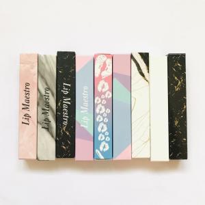 China Custom Printing Paper Lipstick Lip Gloss Packaging Essential Oil Box on sale