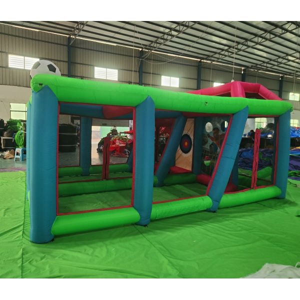 Inflatable Sports Game Throwing Targets Dartboard Target Game Inflatable Bubble Football Events Goal Court