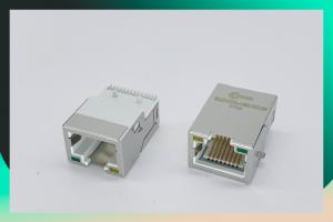 Wholesale Vertical Single Port Top Entry 1000M PHC RJ45 Ethernet Jack from china suppliers