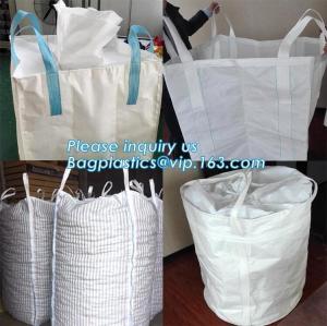 chinese supplier 1000kg rice flour woven bag pp big bag packing the GARBAGE sand earth,China supplier PP woven bulk big