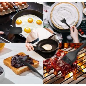 Flexible Silicone Kitchen Utensil Sets Antideform For Multiapplication