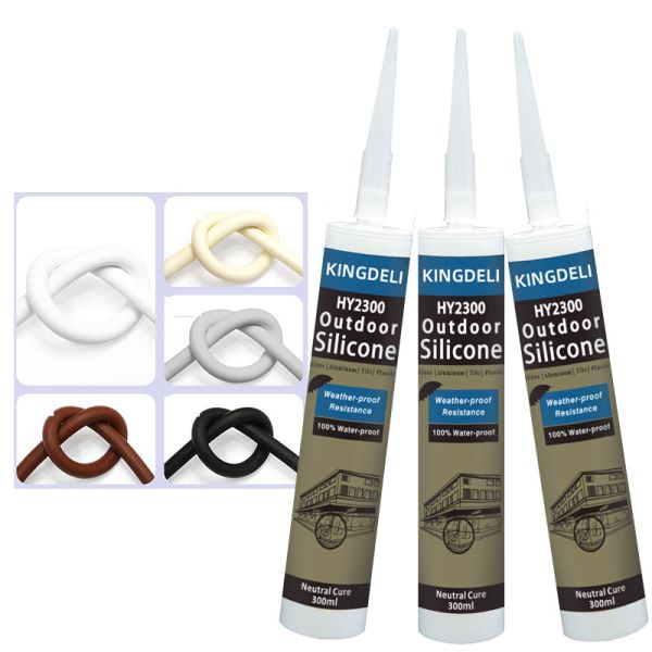 Quick Cure Tile Silicone Sealant GP Glass Caulking MSDS Certificated