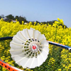Tournament Durable Badminton Goose Feather Shuttlecock Class A