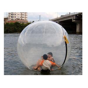 Outdoor Attractive Inflatable Water Ball 2m With Fantastic Fun
