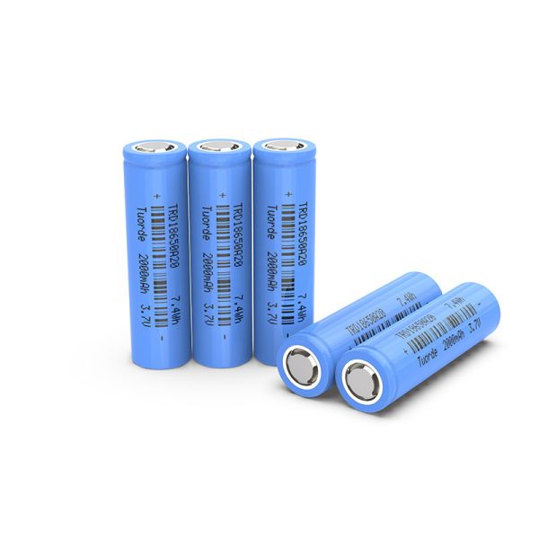 Quality UN38.3 Lithium 18650 Rechargeable Battery , BMS 2000mAh Lithium Battery for sale