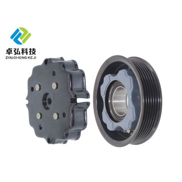 6PK 114MM 12V Auto AC Compressor Pulley Clutch Kit for AUDI A4 2000-2001 by JH-COPU023