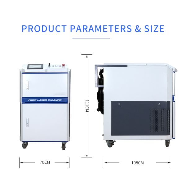 1064nm Raycus Laser Paint Removal Machine For Metal