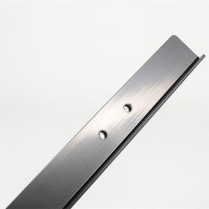 Corrosion Resistant TPE Profile Black Decorative Wall Rigid Pvc Profiles Plastic