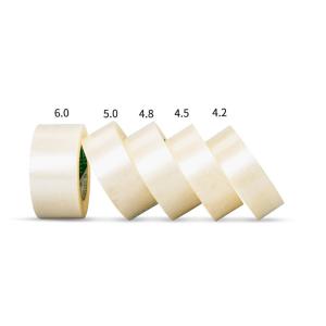48um Thickness Transparent Acrylic Water Glue Bopp Packing Tape