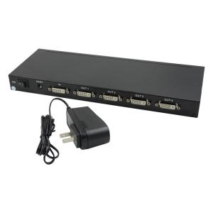 340MHz DVI HDMI 1x4 Splitter HDMI Over Ip Switch 100V
