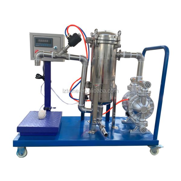 Convenient Semi Automatic 5 Gallon Paint Bucket Filling Machine for Plastic
