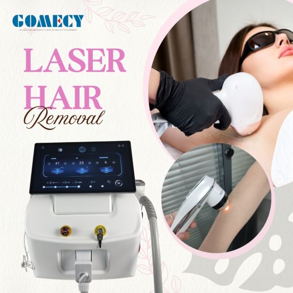 Quality Portable Professiona New Design Skin Hair Removing Faery Pro Diode Laser Hair Removal with Scalp Detection Function for sale
