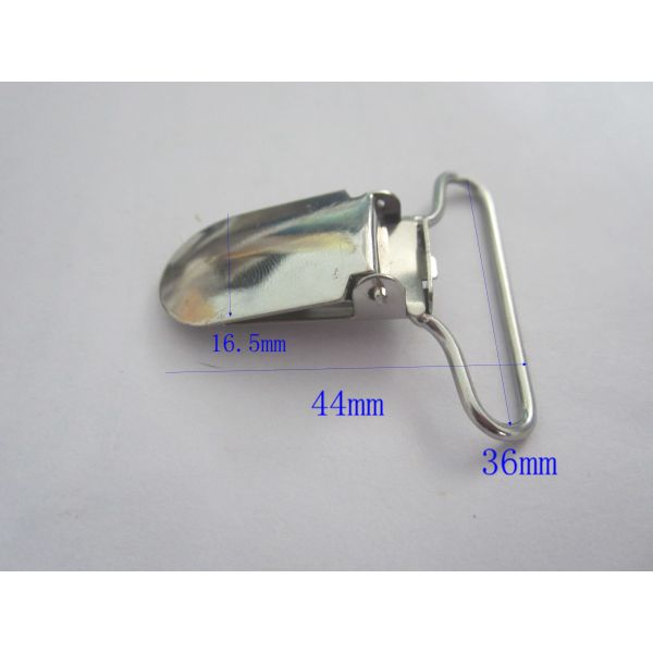 metal suspender clip