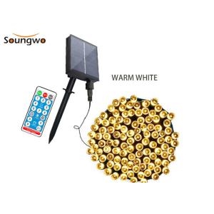0603 Lamp Solar String Lights 800mah 72ft With Remote Control