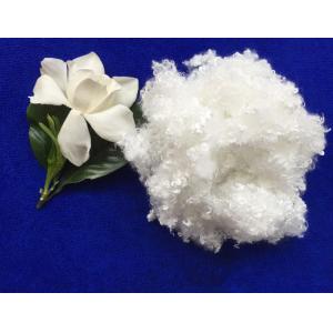 7Dx64MM raw white hollow conjugated siliconized polyester staple fiber in virgin