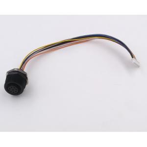 IP68 Circular Waterproof Connector M12 8 Pin Female Connector For Cables