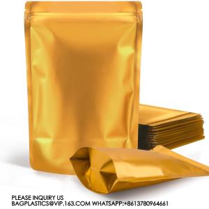 Sustainable Recyclable Pack Resealable Stand Up Bags,Smell Proof Pouch Sealable