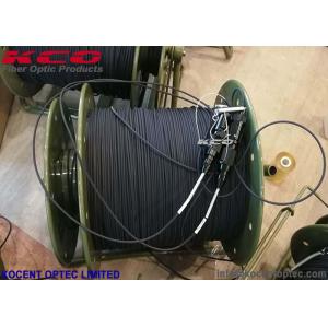 2000m 4.8mm 2 Cores FTTA Fiber Optic Patch Cord with Outdoor LSZH Jacket and
