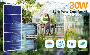 Wholesale FTBM30 Solar Panel Fan Kit,30W,Solar Powered ,Potable Weatherproof IP65 from china suppliers