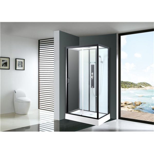 Rectangular Free Standing Quadrant Shower Cubicles With Transparent Tempered