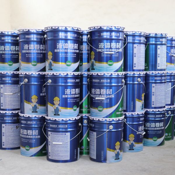 High Polymer Modified Bituminous Waterproofing Coating With Industrial Design Style
