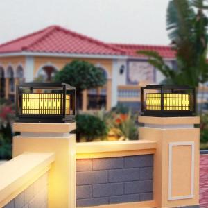 Outdoor Garden Fence Lighting with 80 CRI and 3500K Warm White Color Temperature