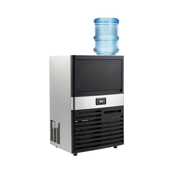 Commercial Cube Ice Machine with Bottled Water Featuring Easy to Clean Eesign
