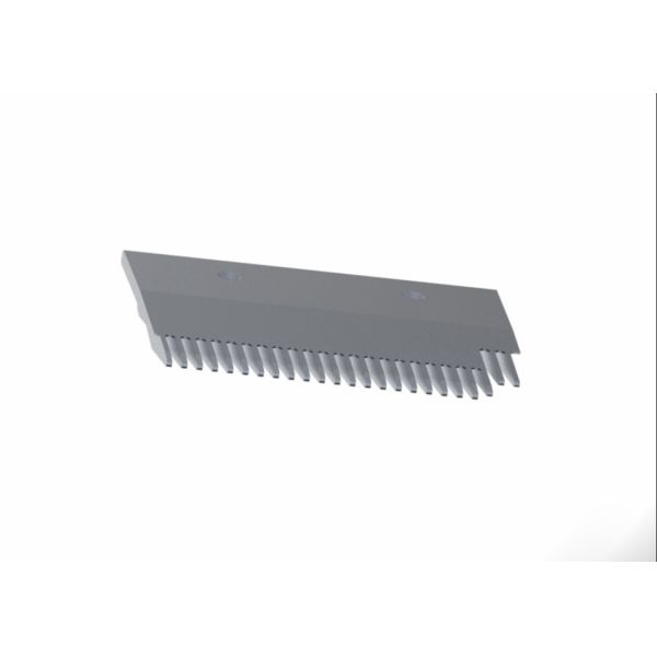 Pitch 8.466 Comb Raw Alu Right Side for Pallet with Plastic Yellow Insert Moving