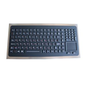 Wholesale USB PS2 Washable Silicone Industrial Desktop Keyboard IP68 With Touchpad from china suppliers