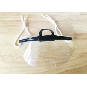 6 Colors PPE Transparent Plastic Clear Mouth Shield With Anti Fog Lens