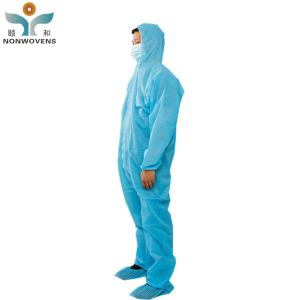 100% Polypropylene Disposable Protective Wear High Filtration Efficiency For