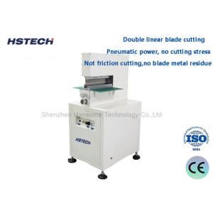 Pneumatic Power PCB Depaneling Equipment V Cut PCB Depanelizer With Double