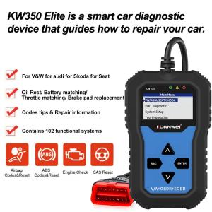 V007 VAG VW Audi Scanner Code Reader Airbag ABS SRS Transmission Diagnostic Tool