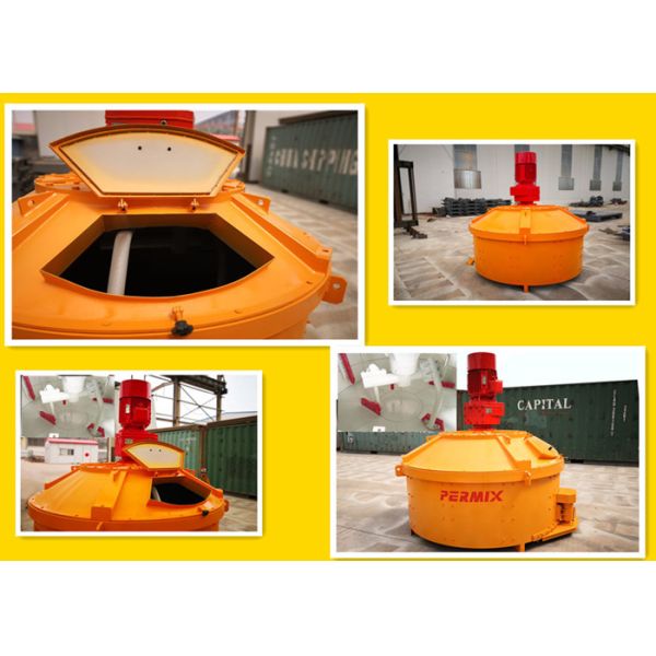 High Homogenization Precast Planetary Cement Mixer , Various Block Bricks