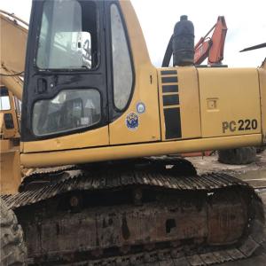 secondhand komatsu pc220-6 crawler excavator with original japan quality/high