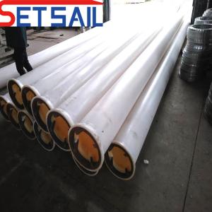 Round Durable HDPE Material Dredging Suction Sand Tube Initial Payment Full