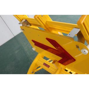 Electrostatic Spray Rubber Plates Mobile Vehicle Barrier Foldable Design