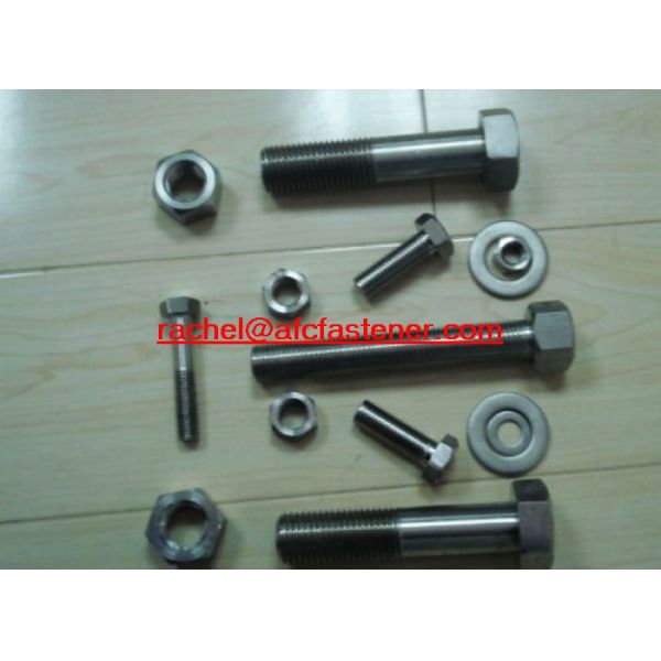 1.4529 hex bolt Alloy926 UNS N08926 Incoloy926 partial thread