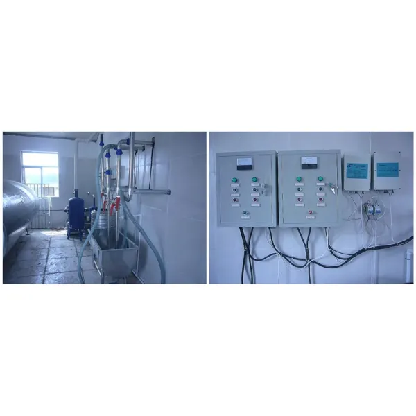 Herringbone Milking Parlor System with ISO Specification and Automatic Cup Remover for Dairy Cow Farms