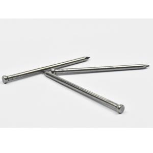 Flat Bright Finish Galvanized Ring Shank Common Nails