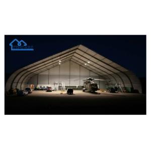 Outdoor Aluminum Curve Tents Peach Shape Big Size ISO9001 Certified Instant Up