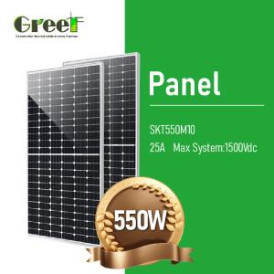 On And Off Grid Solar System With Monocrystalline Silicon Solar Panels With