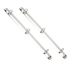 11 Inch O Ring Binder Clips Electroplating 3 Ring Binder Mechanism Anti Rust