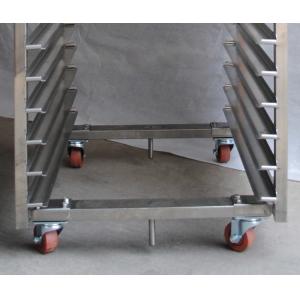 Customized 20layer 1.8m SGS Stainless Steel Rack Trolley