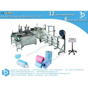 High efficiency mask machine in China, fully automatic making 3-layers medical